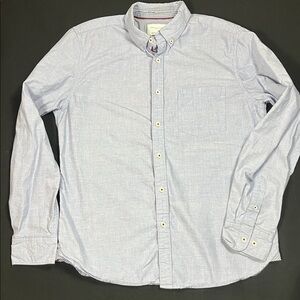 Denim & Flower Sky Blue Button-Down Shirt